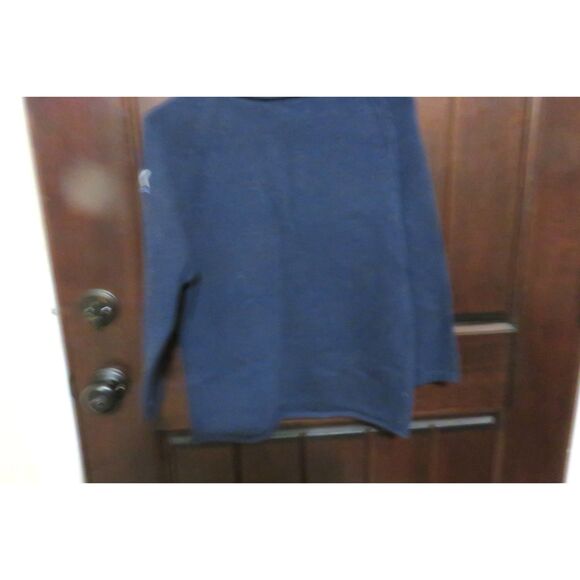 Calvin Klein Jeans navy blue cotton sweater size M - Picture 2 of 3